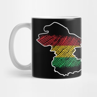 Guyana South America Tshirt Mug